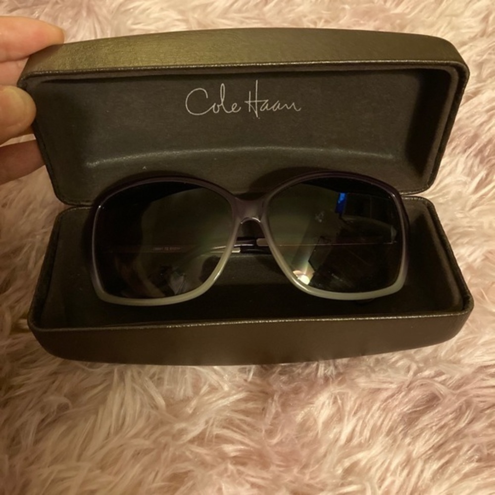 Cole Haan Sunglasses with Leather Case